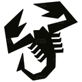Sticker Abarth scorpion