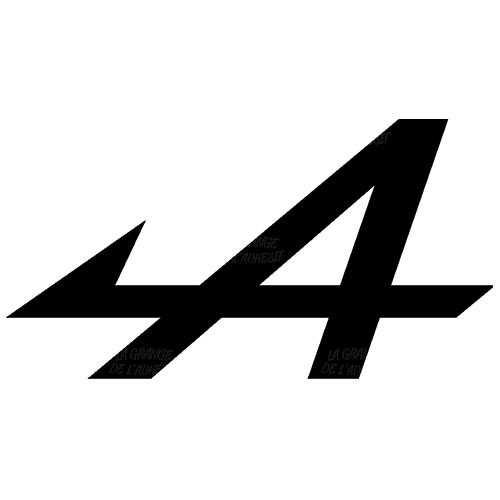 Sticker Alpine logo A