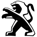 Sticker Peugeot logo