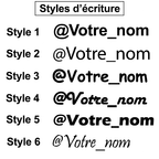 Stickers Instagram personnalisé