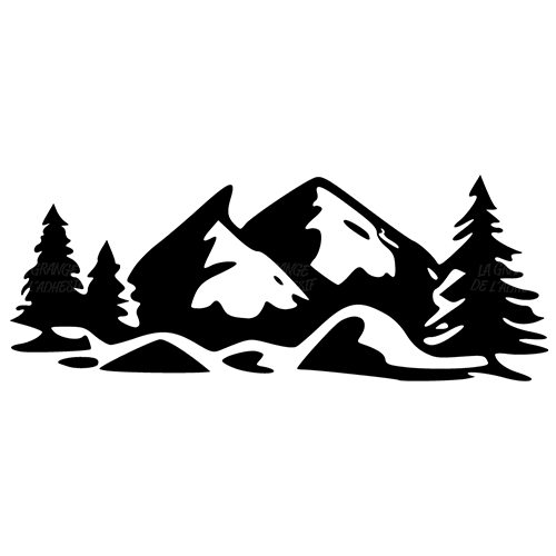 Sticker montagne