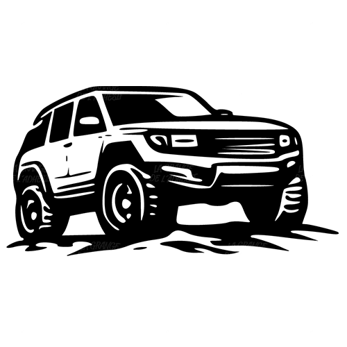 Sticker 4x4 2
