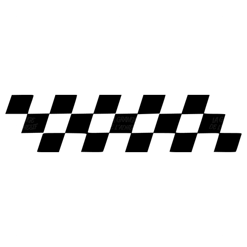 Sticker damier