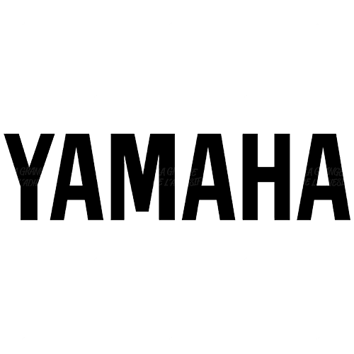 Sticker Yamaha écriture