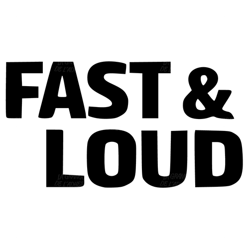 Sticker fast & loud