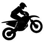Sticker motocross