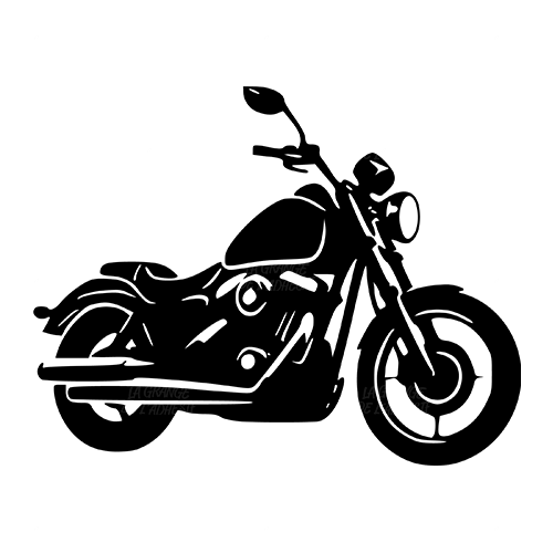 Sticker moto custom
