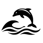 Sticker dauphin