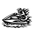 Sticker jet ski 1