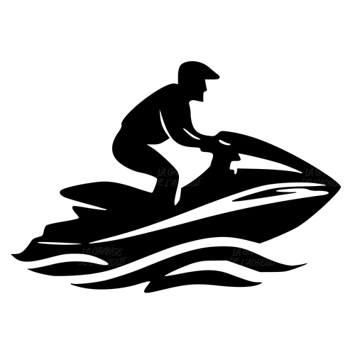 Sticker jet ski 2
