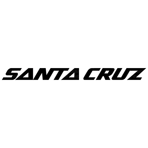 Sticker Santa cruz logo