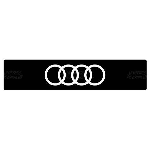Plaque Audi