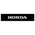 Plaque Honda écriture