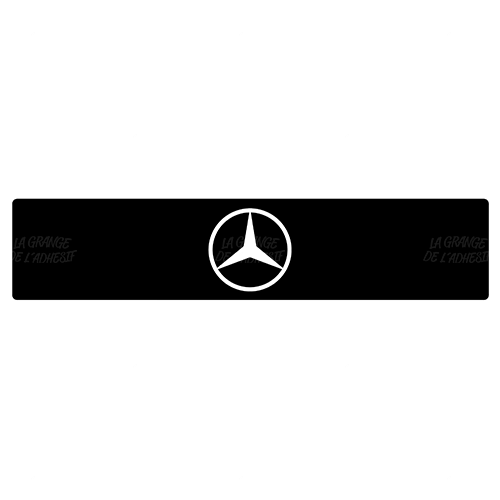 Plaque Mercedes Benz