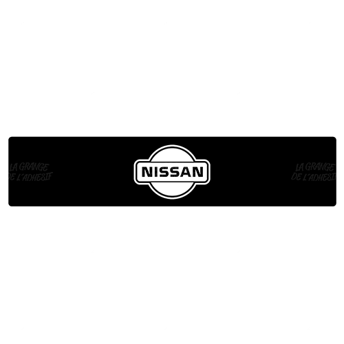 Plaque Nissan 1