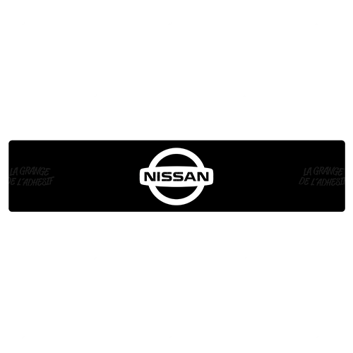 Plaque Nissan 2