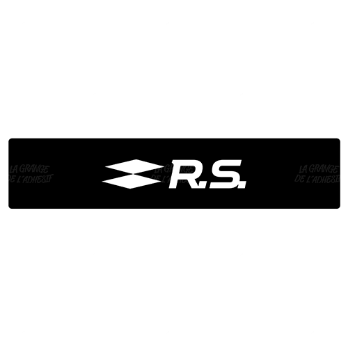 Plaque Renault RS 2015-2021