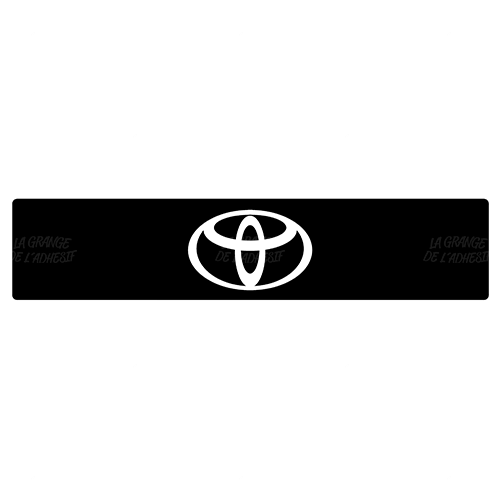 Plaque Toyota