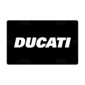 Plaque Ducati écriture