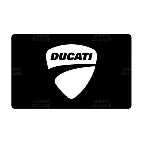 Plaque Ducati logo