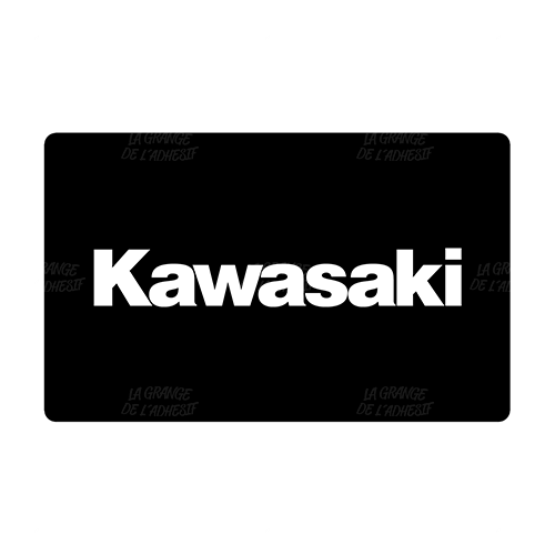 Plaque Kawasaki