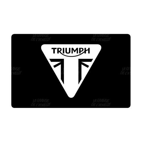 Plaque Triumph logo